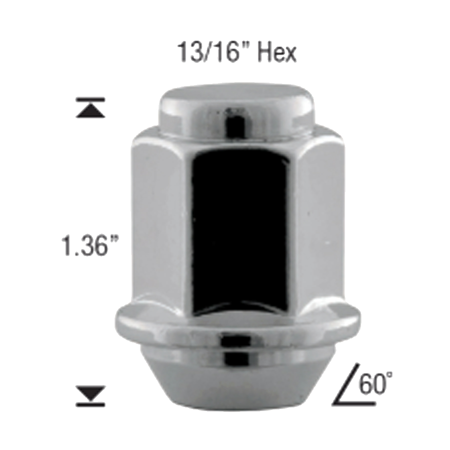 12MM X 1.50 Bulge Acorn Lug Nut 40/Box For Hyundai Kia - Storage